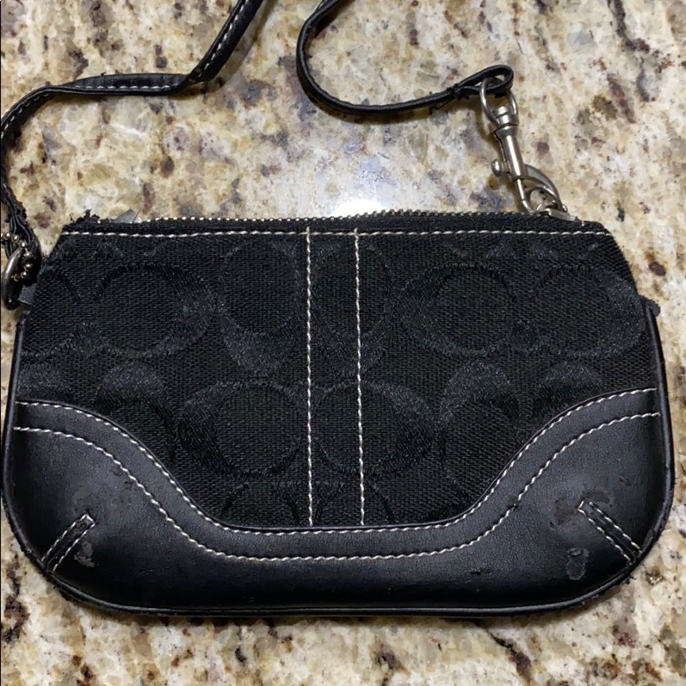 Coach clutch purse